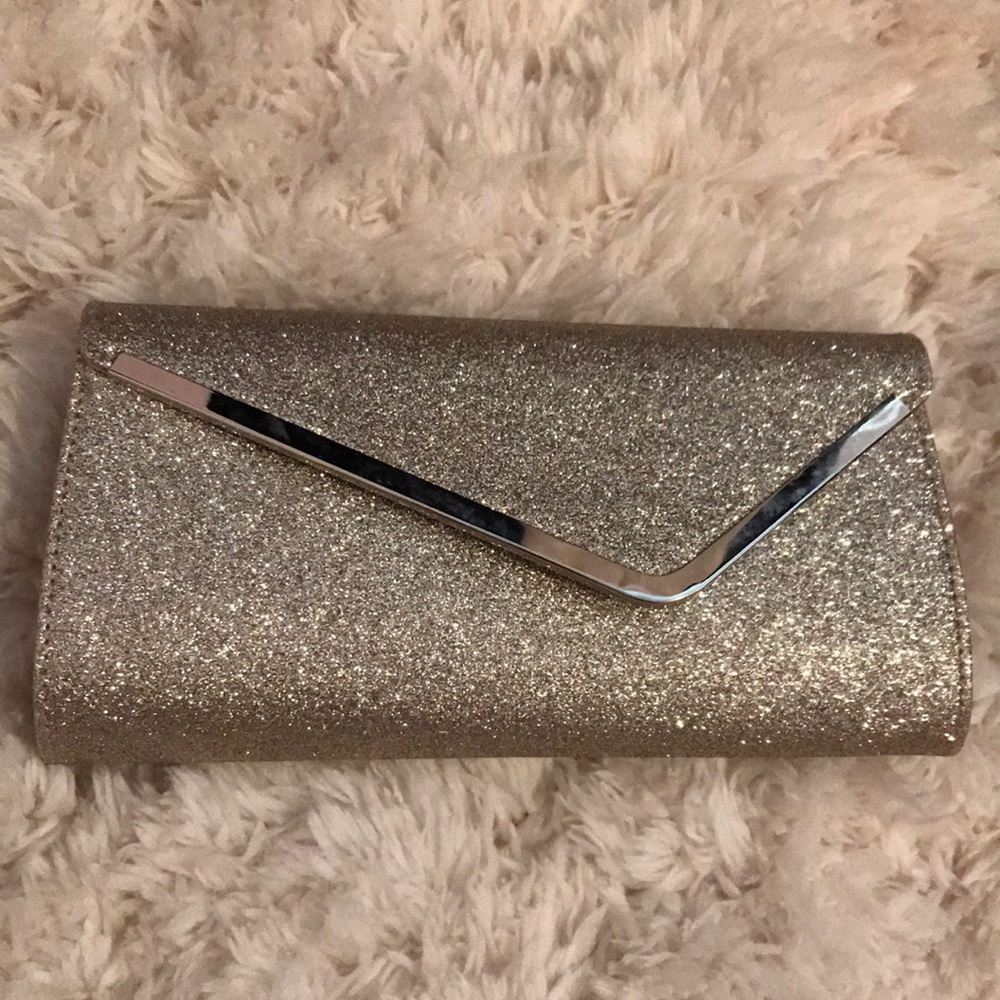 Sparkly Gold Clutch